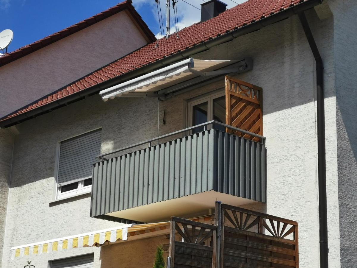 Ferienwohnung S-Bahn Naehe Schwaikheim Buitenkant foto