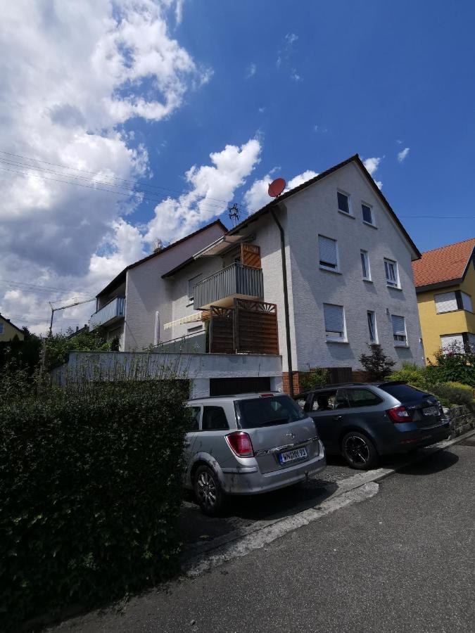 Ferienwohnung S-Bahn Naehe Schwaikheim Buitenkant foto